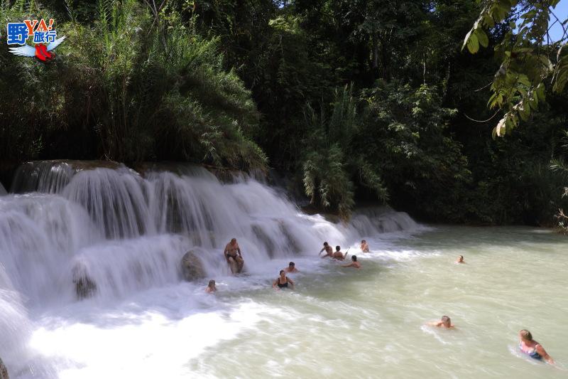 龍坡邦最熱門景點-關西瀑布Kuang Si waterfall @Ya!Travel 野旅行新聞網
