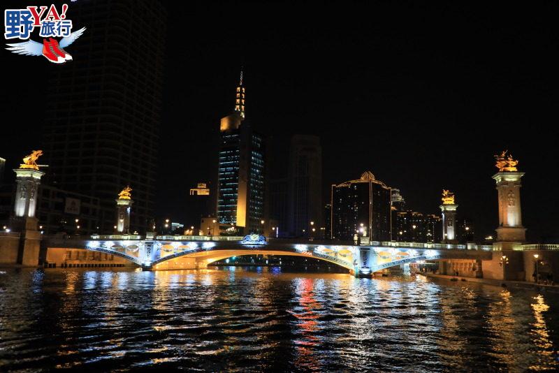 一橋一景越夜越美麗 浪漫爆表的天津海河夜景 @Ya!Travel 野旅行新聞網