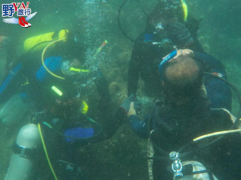 花蓮石梯坪PADI潛水訓練 體驗穿越魚牆的快感 @Ya!Travel 野旅行新聞網