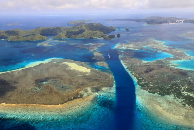 空拍帛琉世界自然遺產 散落南太平洋的綠寶石 @Ya!Travel 野旅行新聞網