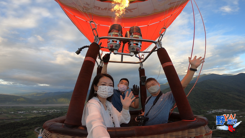 台東熱氣球自由飛 老鷹視角看縱谷太療癒 @Ya!Travel 野旅行新聞網