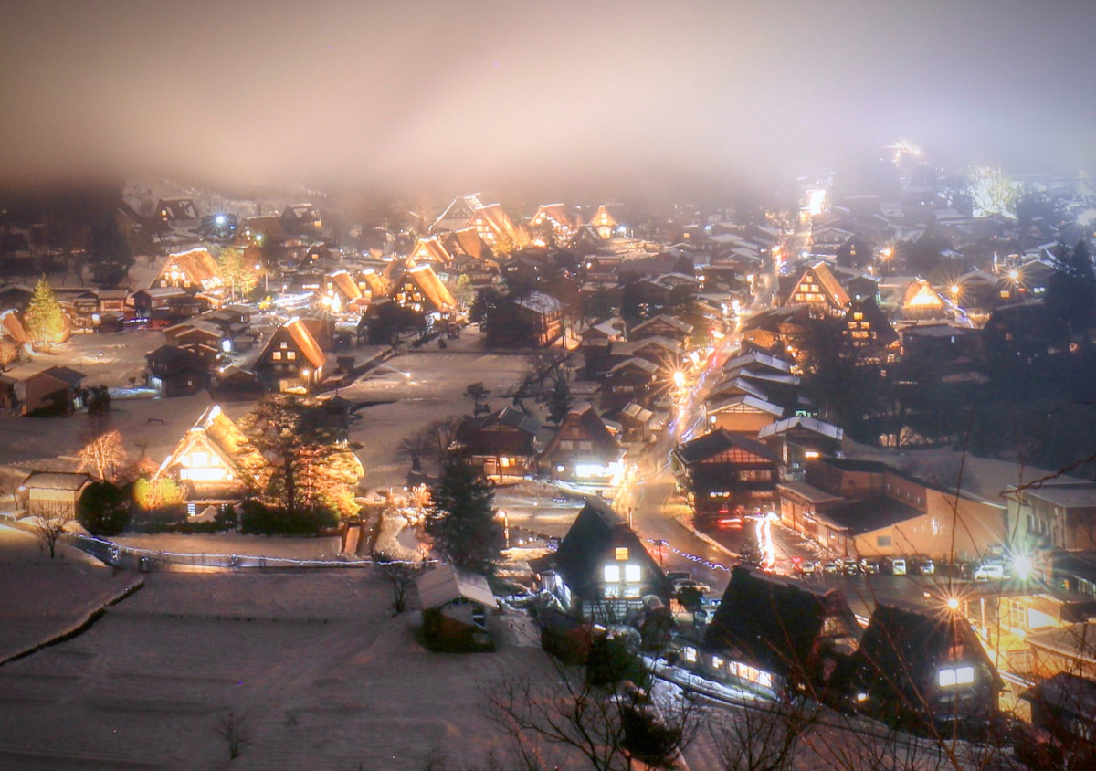 2023白川鄉合掌村點燈！ 日本傳統冬季盛典之最 @Ya!Travel 野旅行新聞網