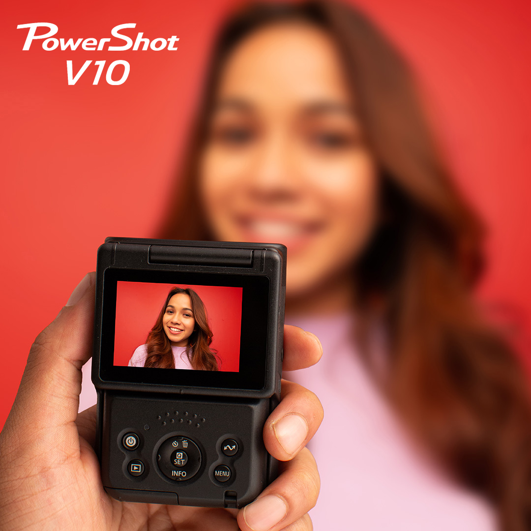 Canon 發布全新VLOG影音相機  PowerShot V10   多功能 直播 影片創作 網路視訊 隨時隨地一手掌握 @Ya!Travel 野旅行新聞網