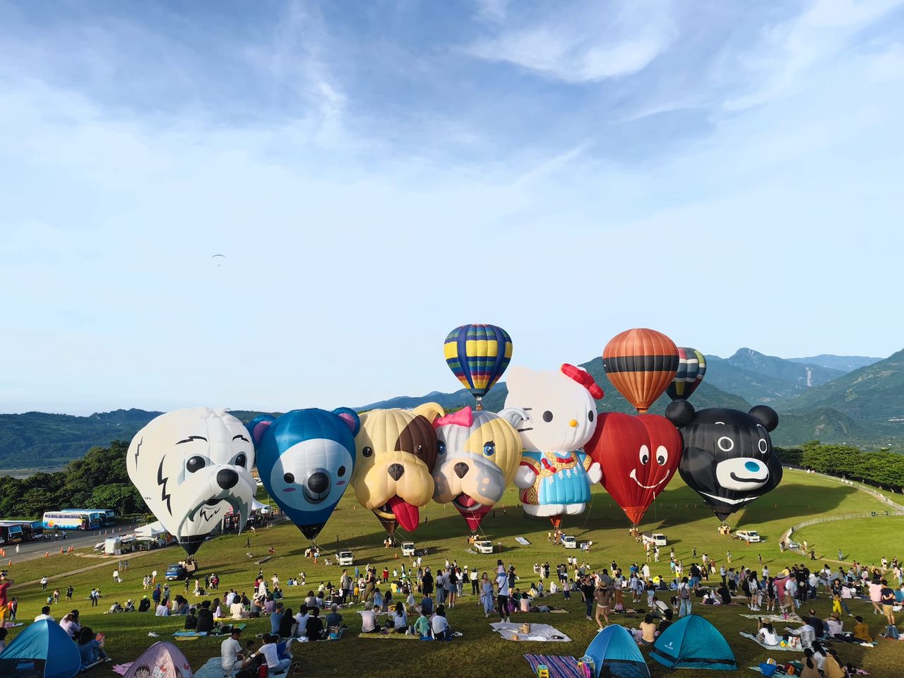 水映湖畔 熱氣球光雕音樂會 7/13邀您共渡浪漫唯美的熱氣球光雕仲夏夜      @Ya!Travel 野旅行新聞網