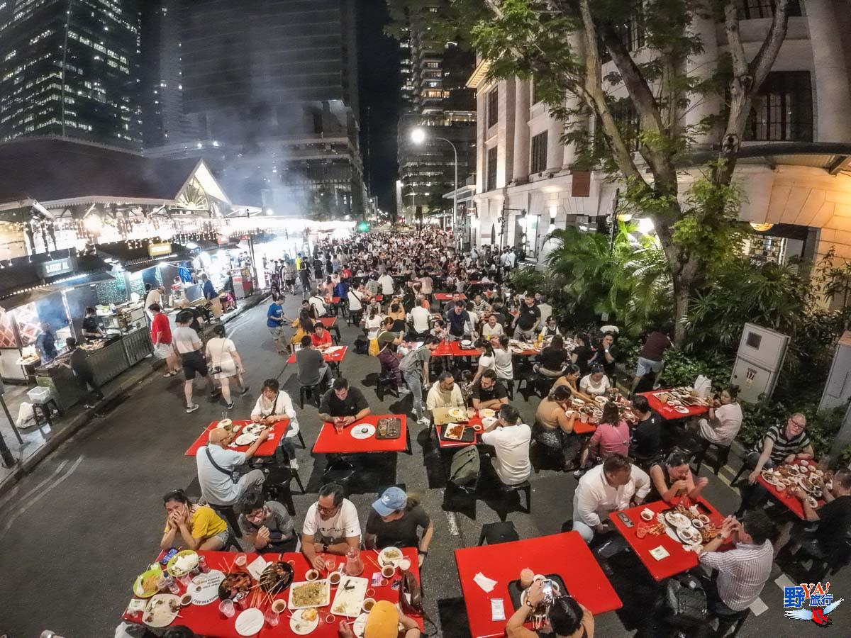 新加坡美食探索之旅 夜間限定的老巴剎沙嗲一條街 @Ya!Travel 野旅行新聞網