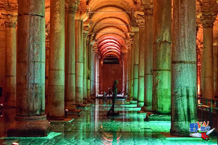 土耳其伊斯坦堡地下水宮殿( YEREBATAN SARAYI）1500年歷史的偉大水利工程 @Ya!Travel 野旅行新聞網